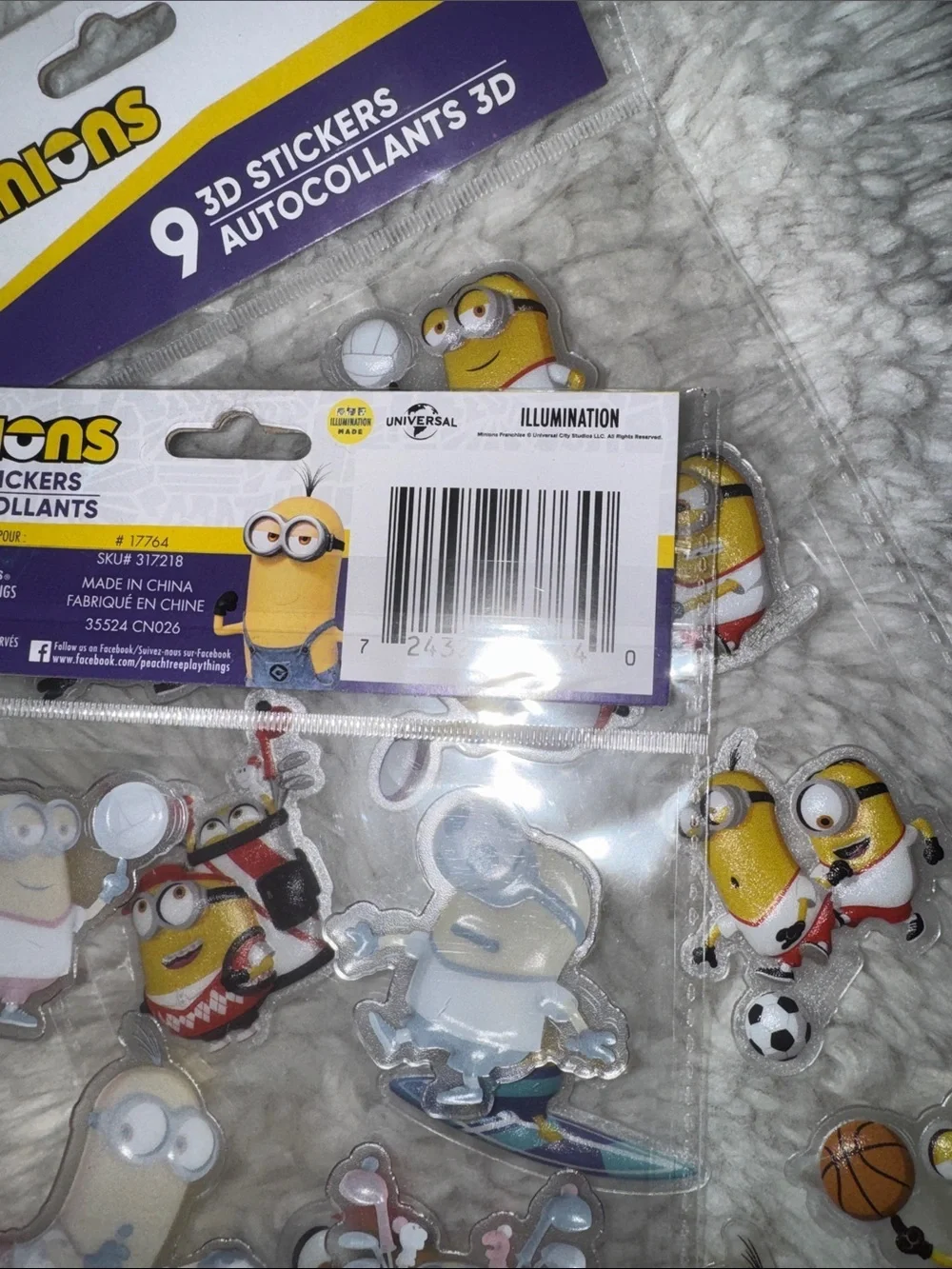Minions two packs